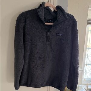 Patagonia blue/grey Zip Up Fleece Sweater